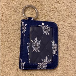 VeraBradley double campus ID Sea Turtles navy Good Used condition non smoking